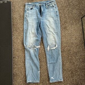 american eagle mom jeans, 10 Long